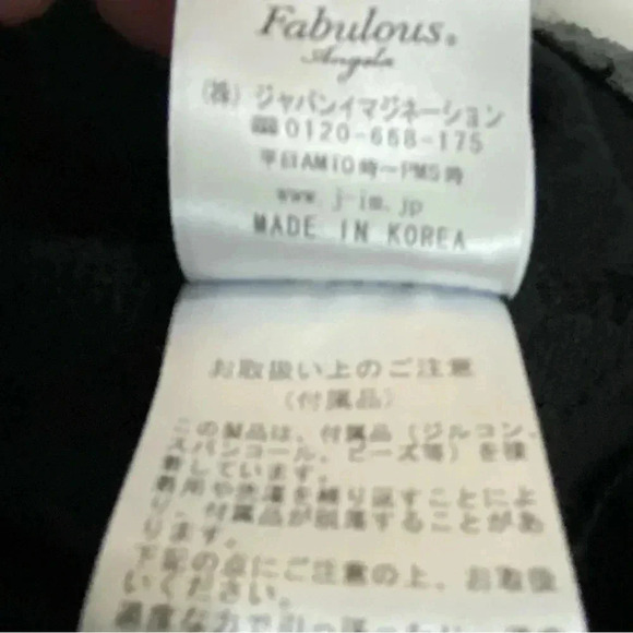 FABULOUS grey 3/4 sleeves midi dress with neckline accent of pearl and beads. M - Picture 9 of 11